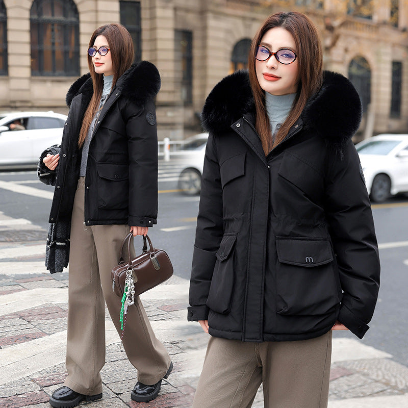 veste en laine et coton