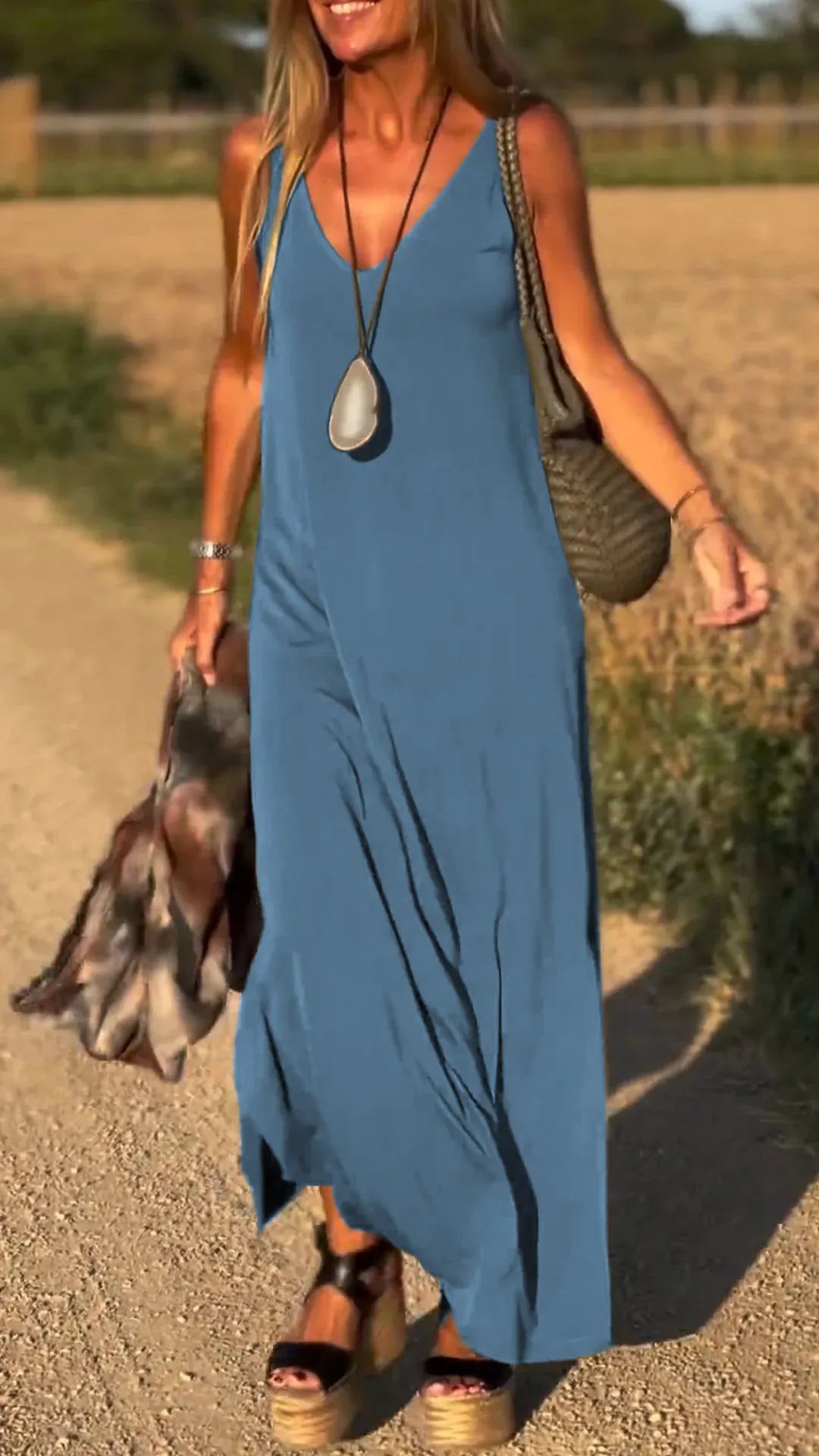 Robe sexy pour femme avec ceinture et col en V