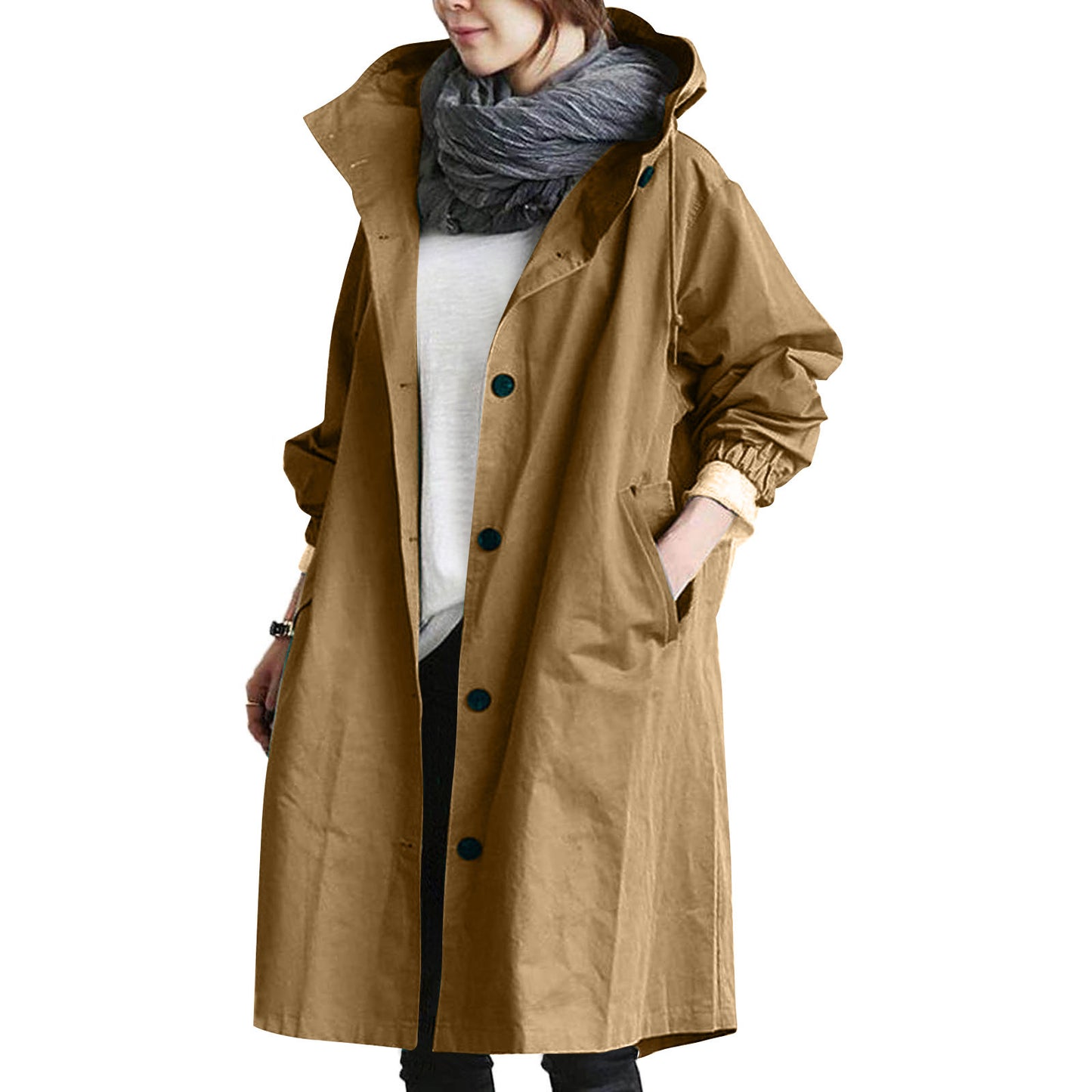 Trench-coat décontracté