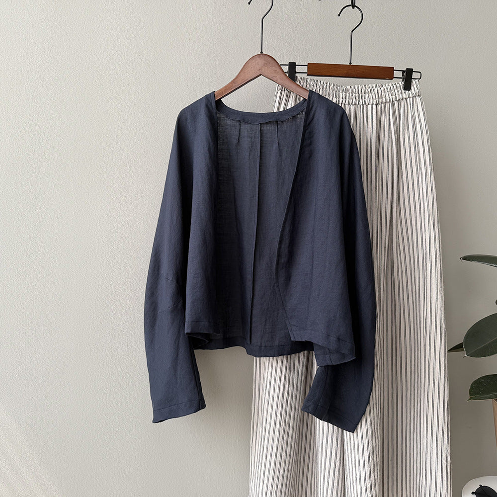 Chemise technique ample à manches longues