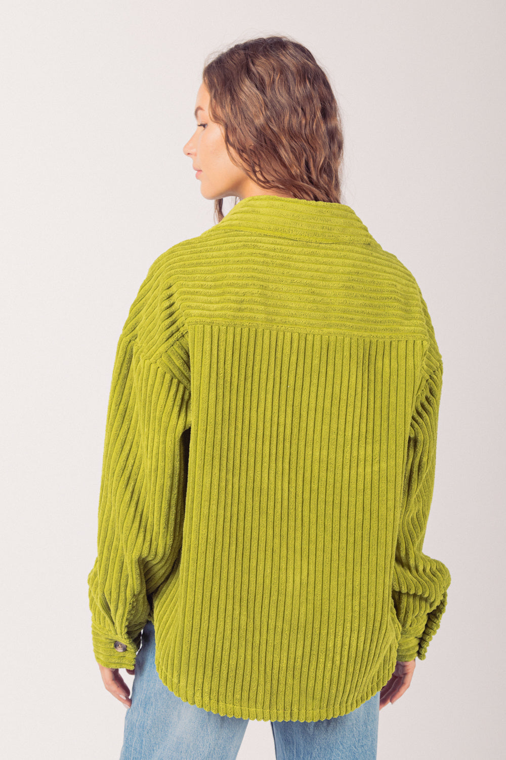 Manteau chemise à grandes poches