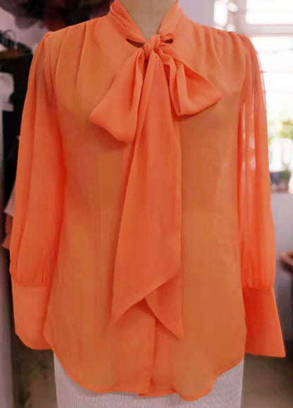 Chemise transparente pour femme au design familier