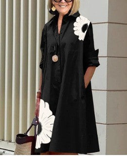 Nouvelle robe cardigan chemise