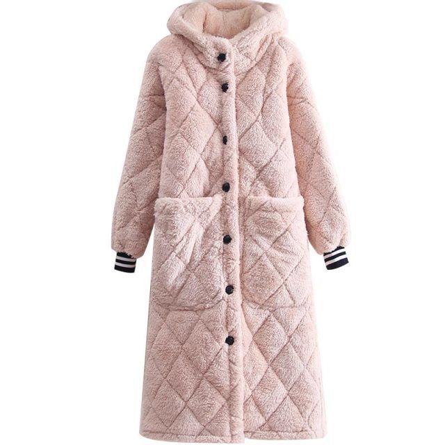 Princess Beibei Cashmere Quilted Pajamas Mid-length