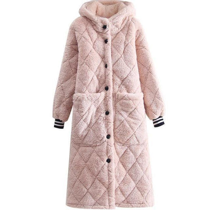 Princess Beibei Cashmere Quilted Pajamas Mid-length