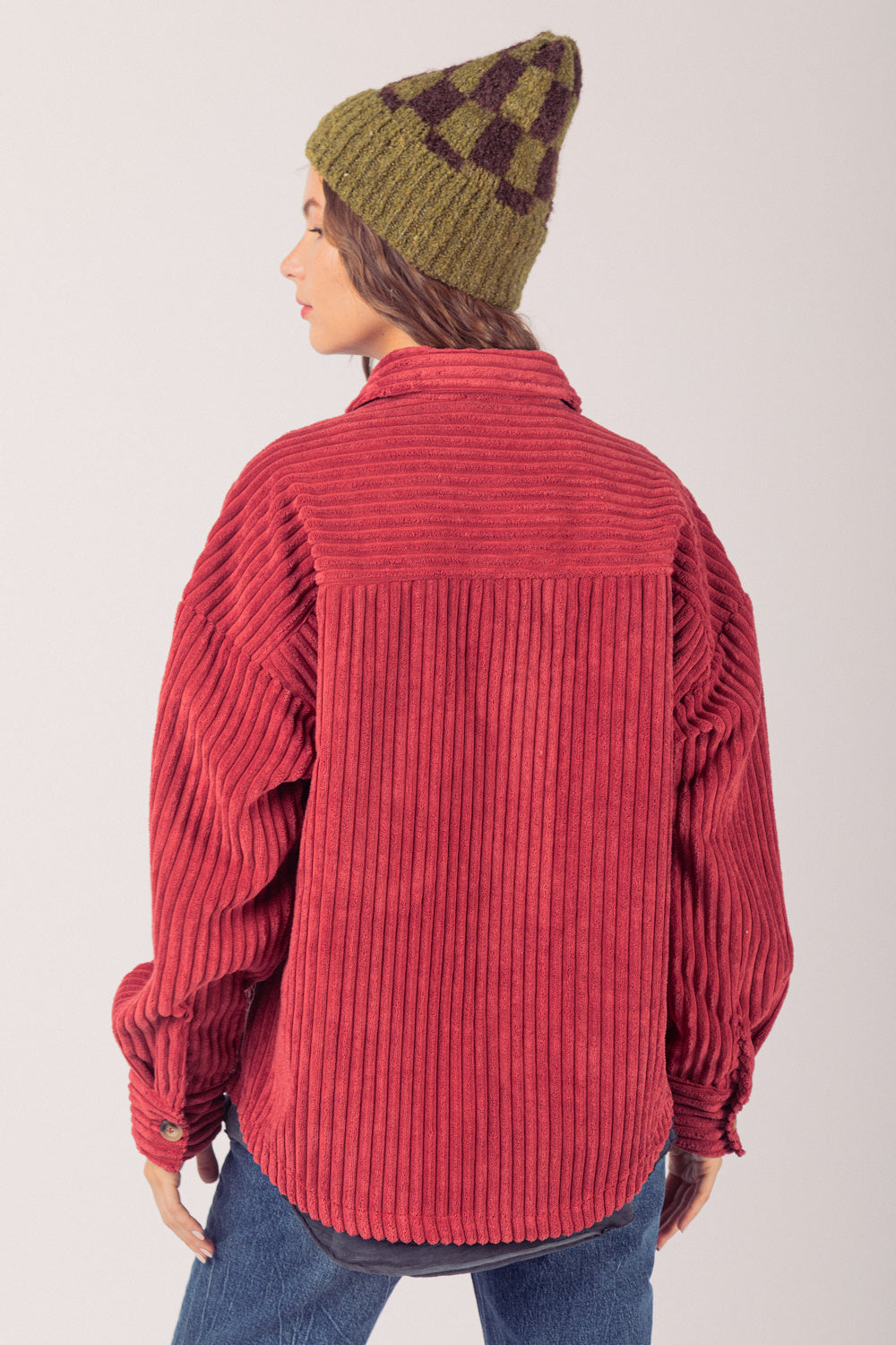 Manteau chemise à grandes poches