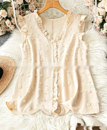 Chemise décontractée à manches courtes et à motifs