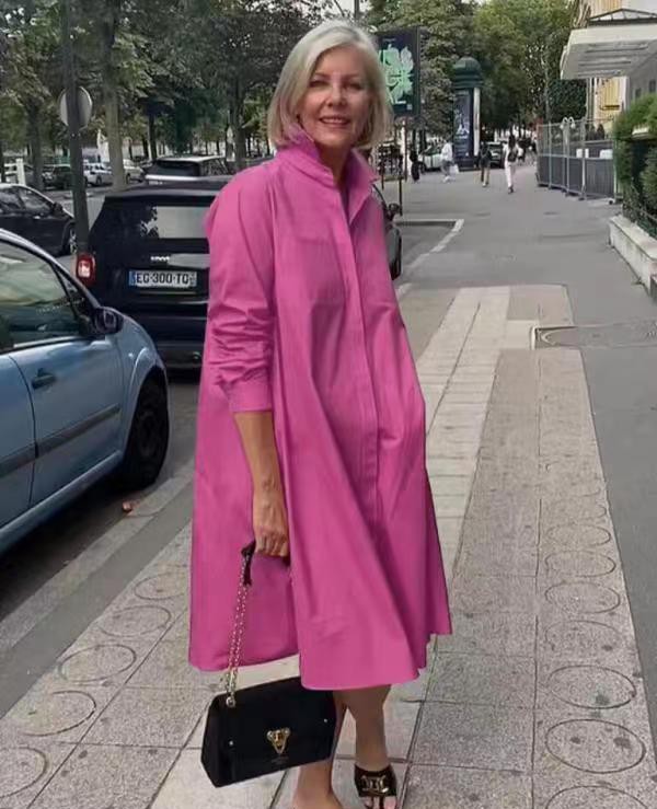 Nouvelle robe cardigan chemise