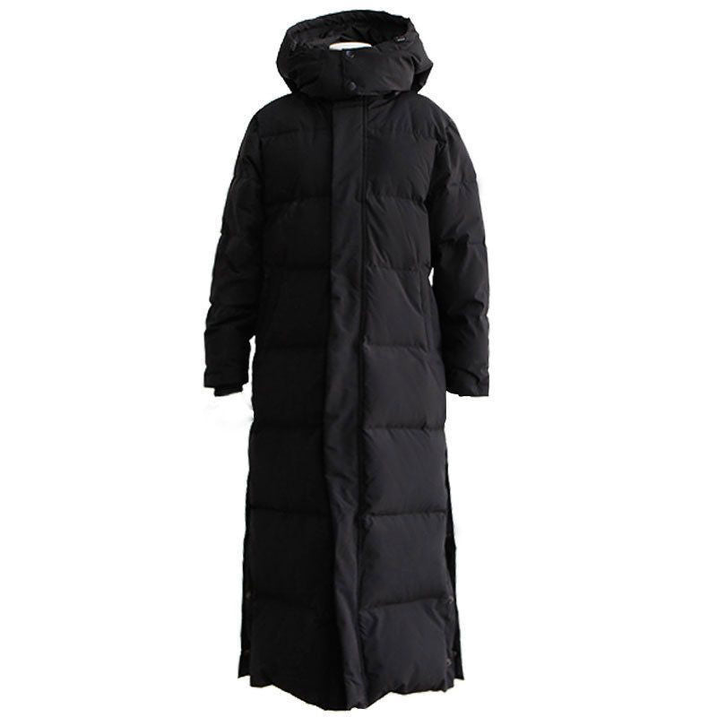 long manteau d'hiver chaud