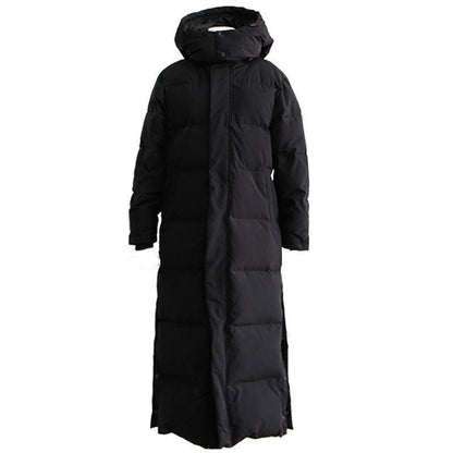 long manteau d'hiver chaud