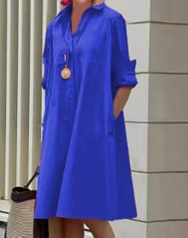 Nouvelle robe cardigan chemise