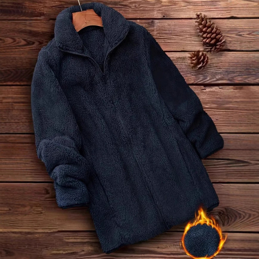 manteau doublé de laine