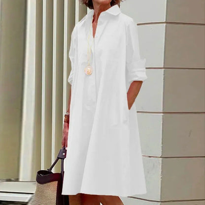 Nouvelle robe cardigan chemise