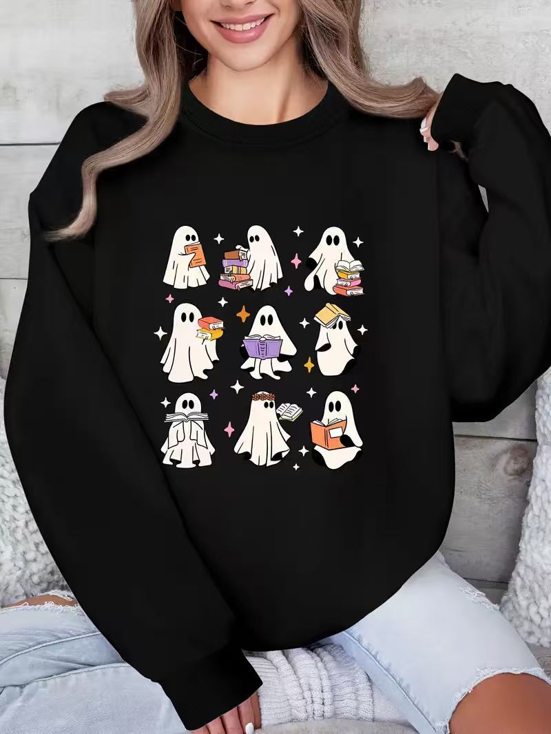 Sweat à capuche Ghost Reading