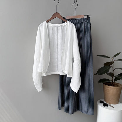Chemise technique ample à manches longues