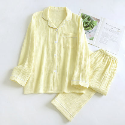 tissu crêpe de coton double