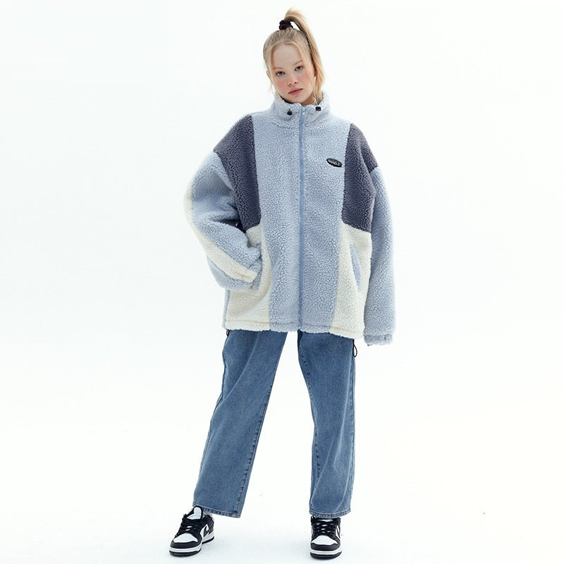 Cashmere Warm Stand Collar Couple Jacket