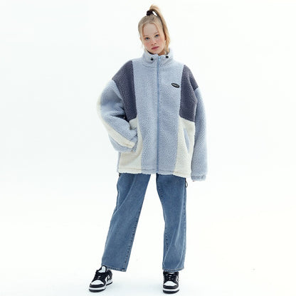 Cashmere Warm Stand Collar Couple Jacket