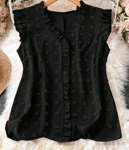 Chemise décontractée à manches courtes et à motifs