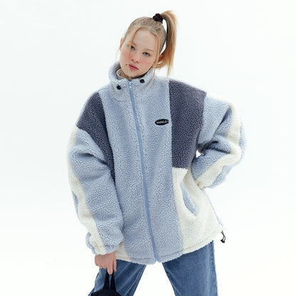 Cashmere Warm Stand Collar Couple Jacket