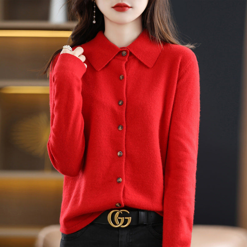 Women's Fashion And Personality Non-cashmere Shirt