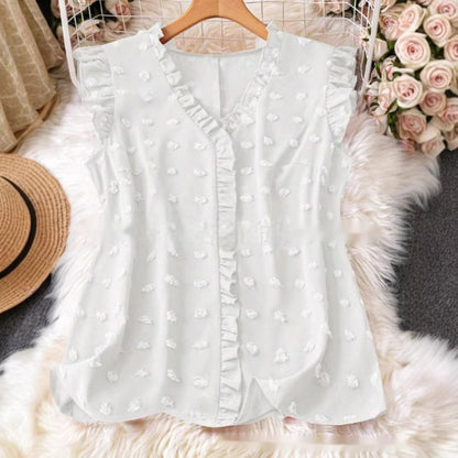 Chemise décontractée à manches courtes et à motifs