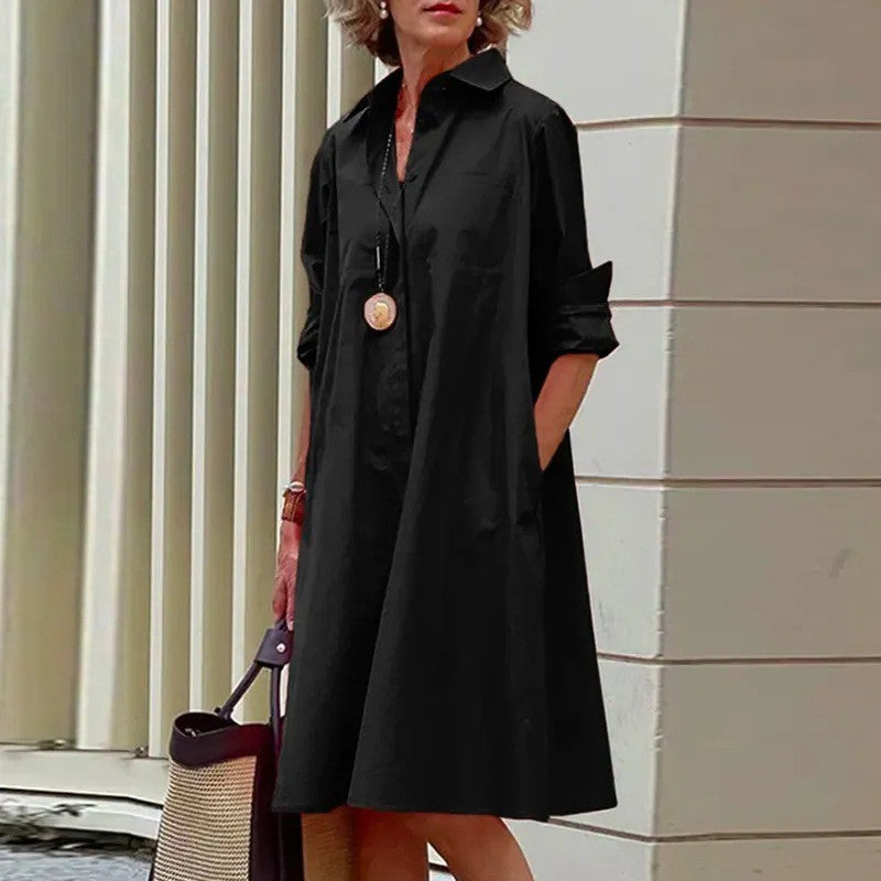 Nouvelle robe cardigan chemise