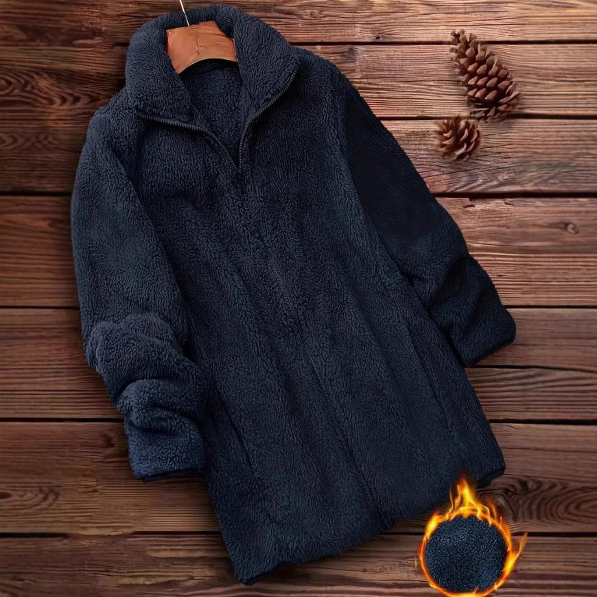 manteau doublé de laine