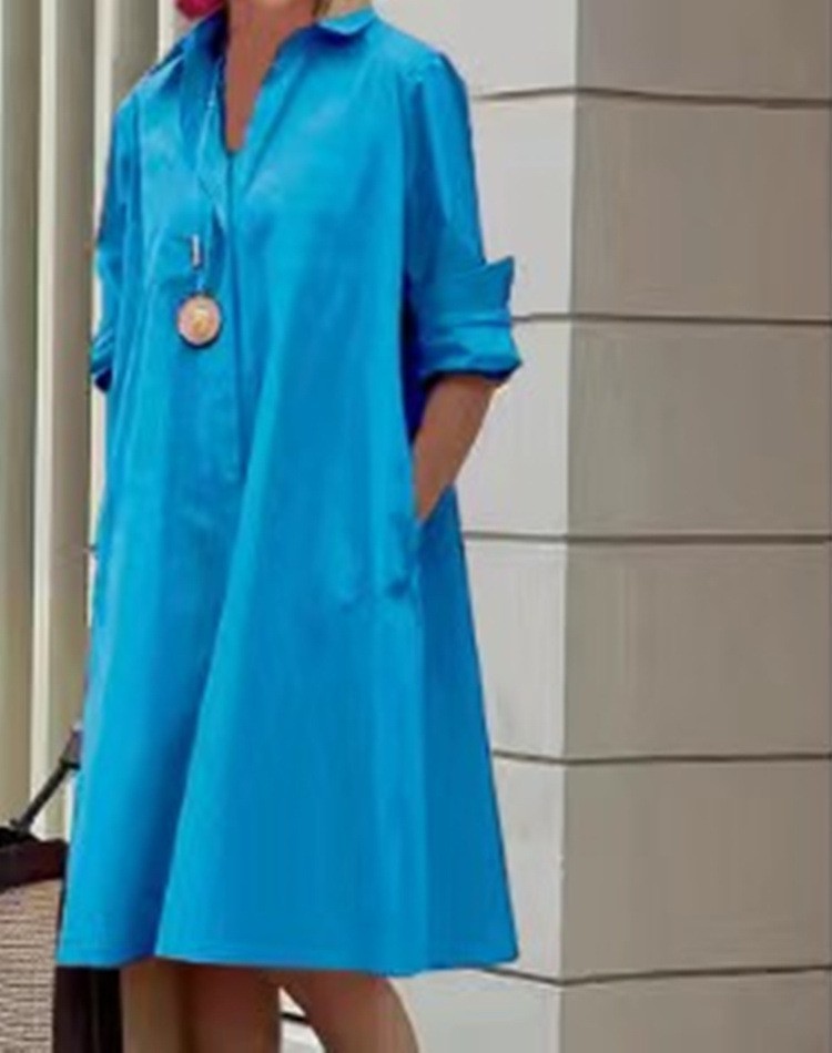 Nouvelle robe cardigan chemise