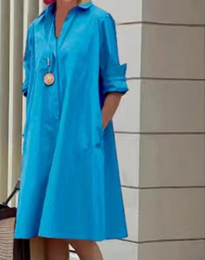Nouvelle robe cardigan chemise