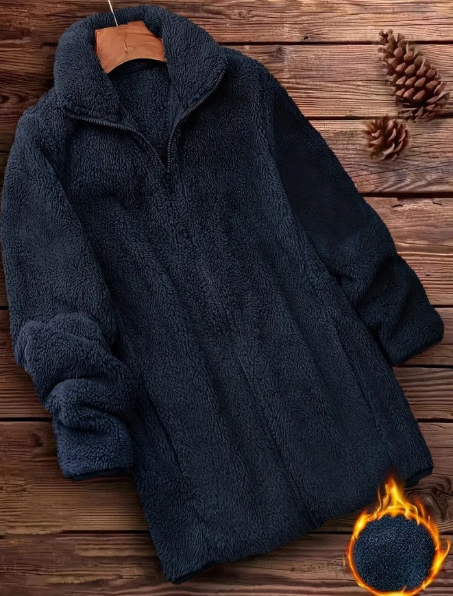 manteau doublé de laine