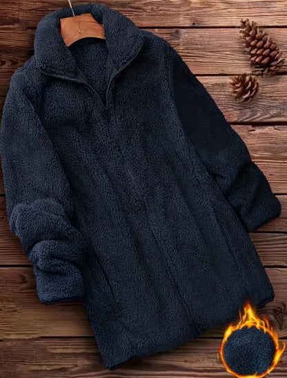 manteau doublé de laine