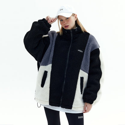 Cashmere Warm Stand Collar Couple Jacket