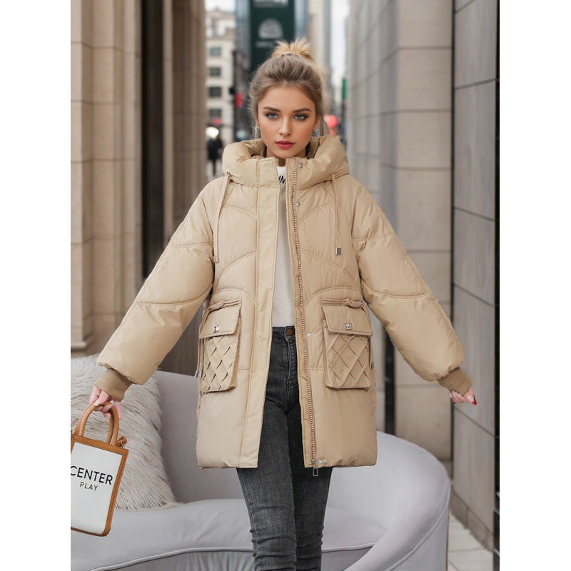 Manteau d'hiver chaud en coton