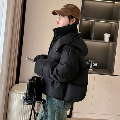 veste d'hiver doublée de coton