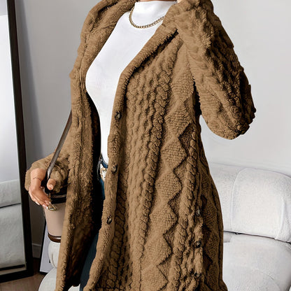 manteau cardigan à capuche