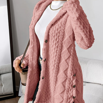 manteau cardigan à capuche