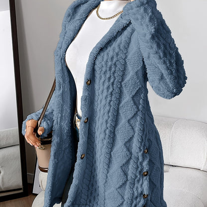 manteau cardigan à capuche