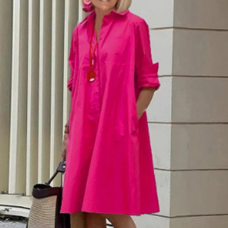 Nouvelle robe cardigan chemise