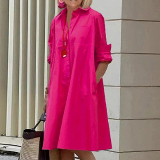 Nouvelle robe cardigan chemise