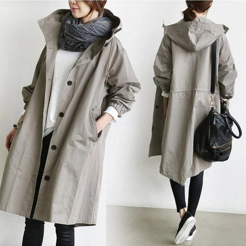 Trench-coat décontracté