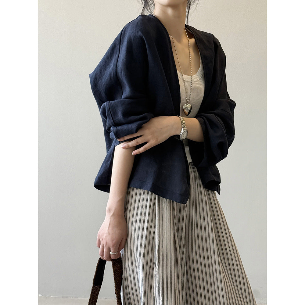 Chemise technique ample à manches longues