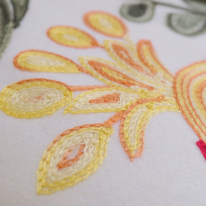 Gourd Pomegranate Blossom Embroidery Scarf Cashmere Shawl