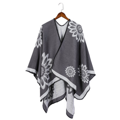 Imitation Cashmere Warm Shawl Fashion All-match